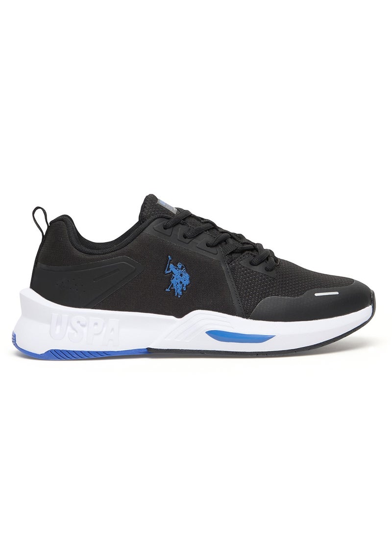 U.S. Polo Assn. Men's Black Low-Top Sneakers – Lightweight Sleek and Comfortable for Daily Wear  - Image 1