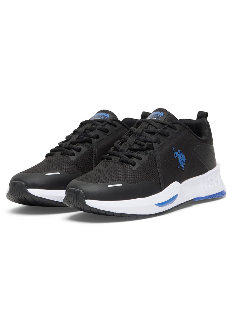 U.S. Polo Assn. Men's Black Low-Top Sneakers – Lightweight Sleek and Comfortable for Daily Wear  - Image 3
