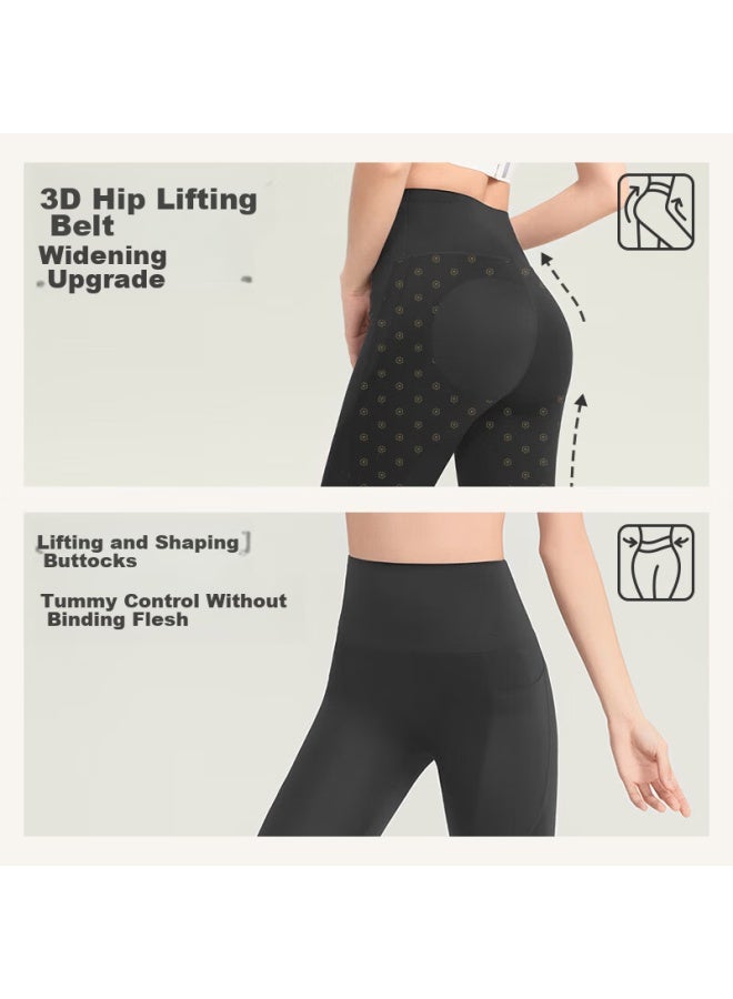 Vvc Shark Leggings For Women, Outer Wear, Autumn And Winter, Tummy Control Lifting, Base Layer Pants, Yoga Pants, Antibacterial Shaping Pants, Starry Gray, Size M - Image 3