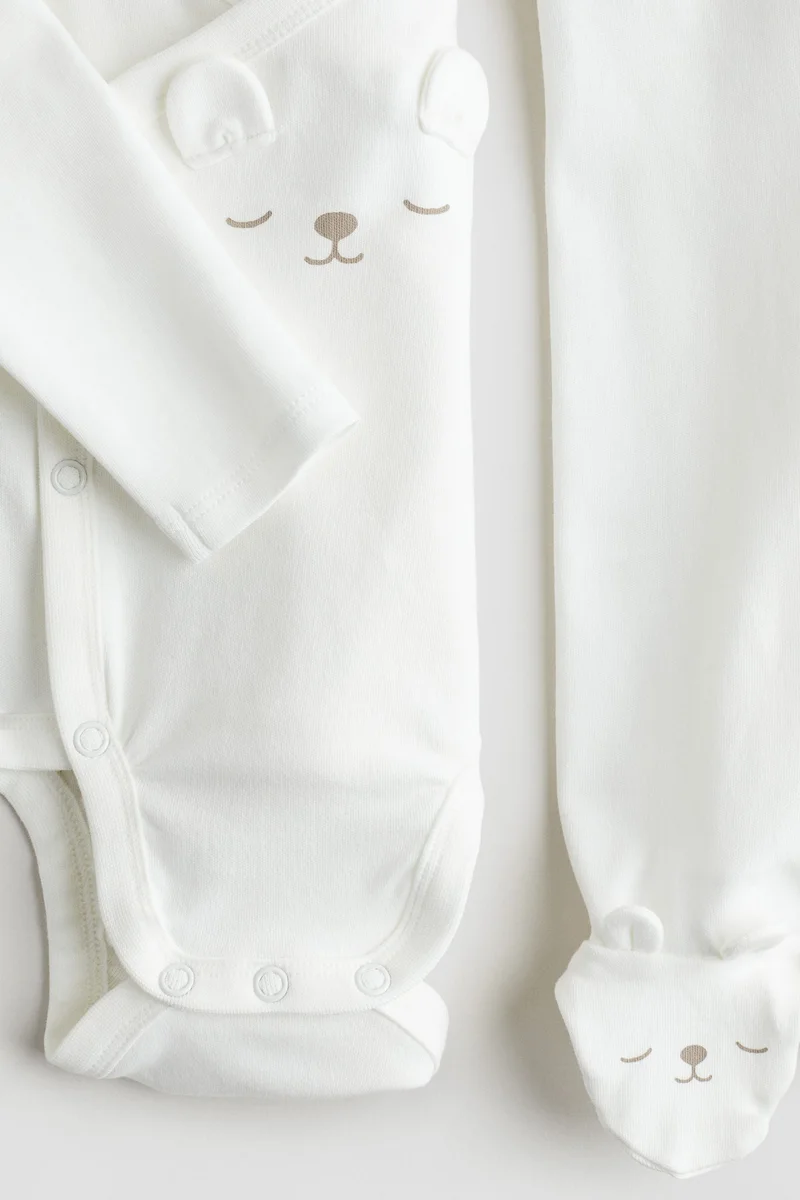 H&M 2-piece cotton set