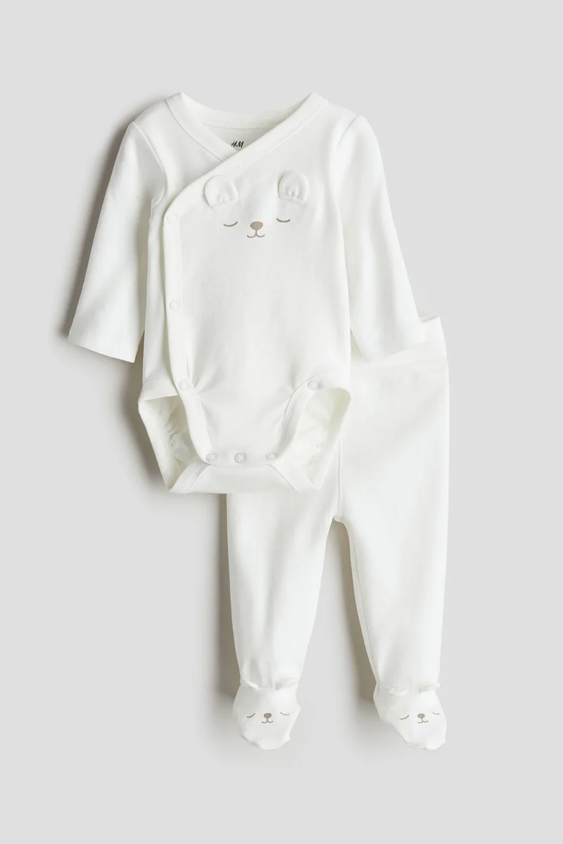 H&M 2-piece cotton set