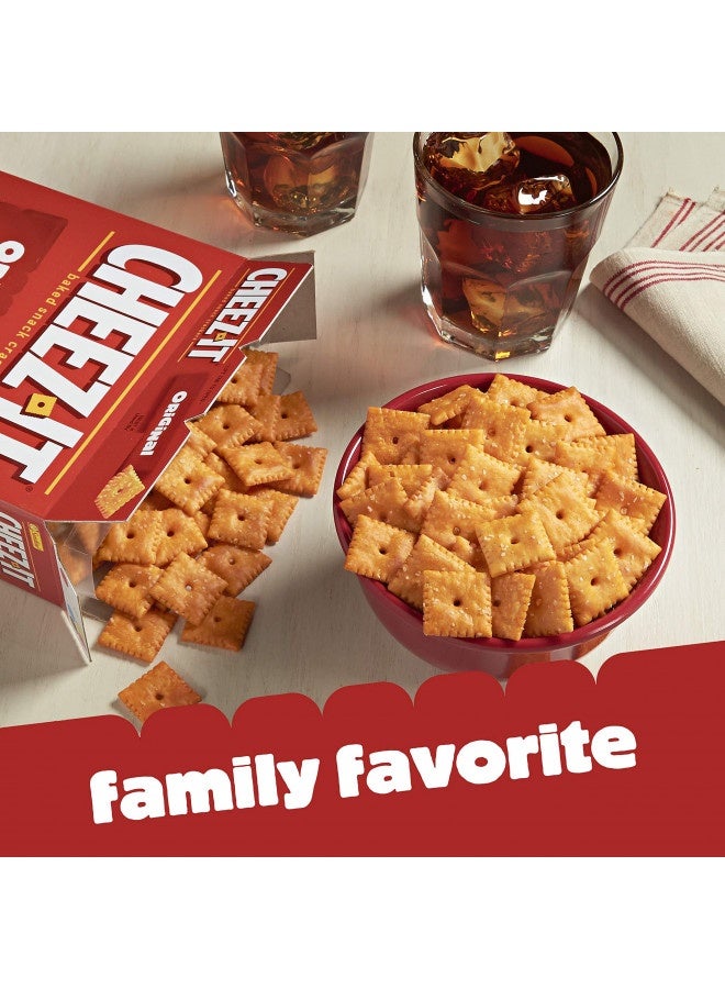 Cheez-It Baked Snack Cheese Crackers, Original, 12.4 Oz Box  - Image 1