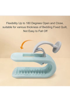 Generic 12-Piece Duvet Cover Clips Quilt Sheet Holder Comforter Fasteners Grippers No Pins Safety  - Image 4