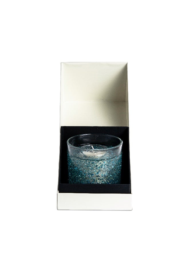 LX Dubai LX Forever Scented LED Candle - Luxury Decorative Wax Candle - Blue - Image 2