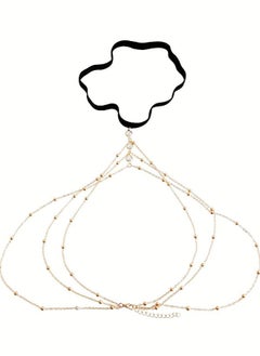 abeigu Gold Thigh Chain Leg Jewelry for Women Perfect for Night Out and Beach  - Image 4