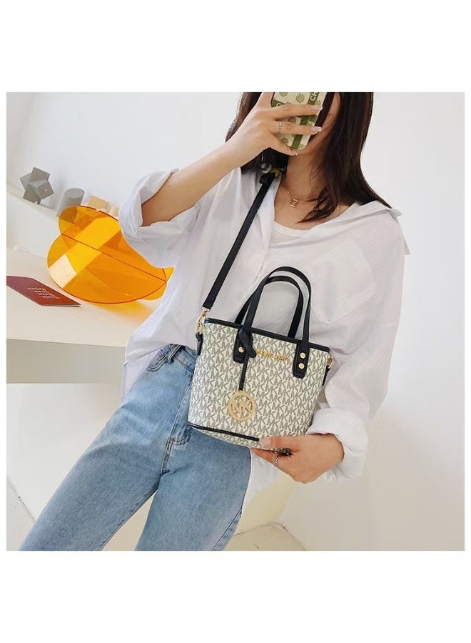 MK Classic Letter Tote Bag, Convertible to Crossbody - Image 2