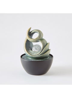 Home Box Belen Modern Fountain with Rolling Ball and LED Light 13 x 13 cm  - Image 4