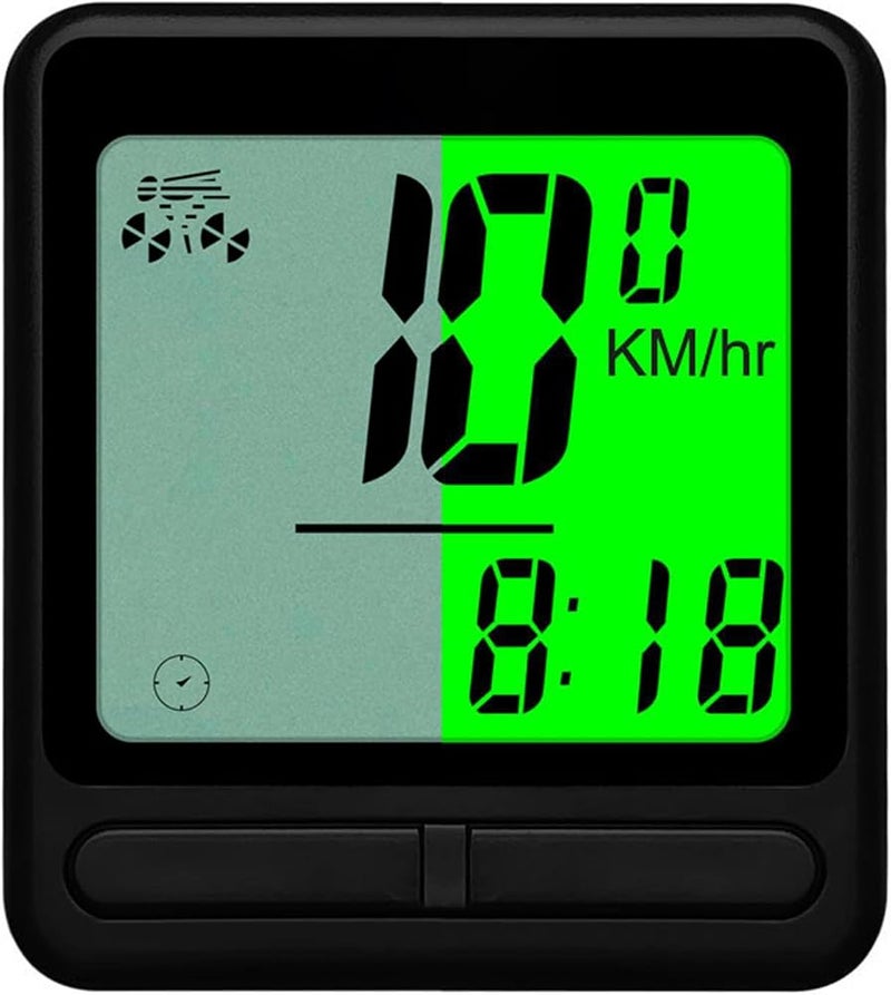 OVAQUIXI Electric Bicycle LCD Display ABS Bike Computer Speedometer Odometer 24 Functions 1.8 X 1.6 X 0.6 in for Mountain Road Cycling Commuters and Fitness Riders - Image 4