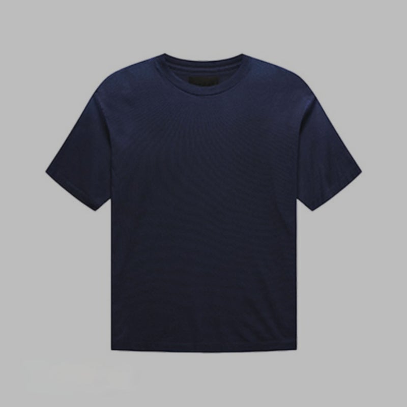 New Style ESS 7 Crewneck Men's Short-sleeved Muscle Fitness Brothers Summer Short-sleeved T-shirt Men's Base Shirt Trendy - Image 1