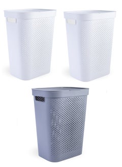 2 White & 1 Grey