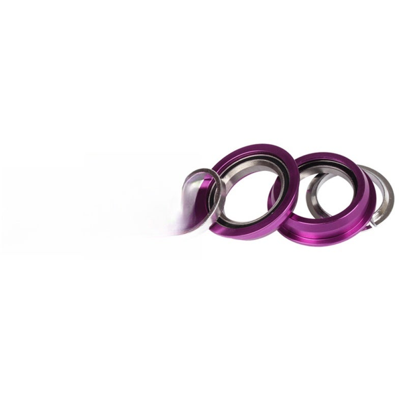 MEROCA CNC Processing Aluminum Alloy Anodized Marking Industrial Bearings - Forged 7050 Ultra-Light Shell Lasers Marking Flexible Rotation - Sturdy Design for Labor-Saving Installation Purple - Image 3
