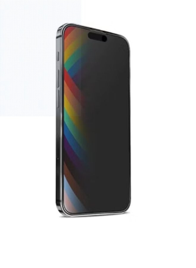 PROMASS Premium Matte ceramic privacy screen protector compatible with Iphone 15 pro max - Image 1