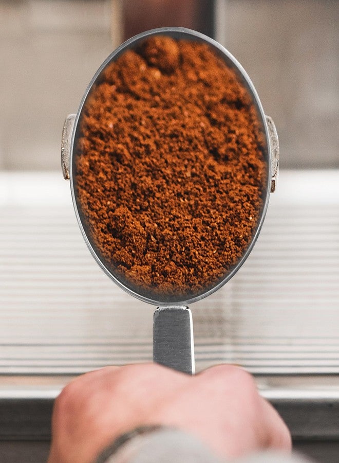 DFD 2-Inch-1 Coffee Scoops, 304 Stainless Steel Tablespoon Measure Spoon with Pressed Bottom for Coffee Bean Press Coffee Grinding Pressing（Silver15 ml） - Image 4