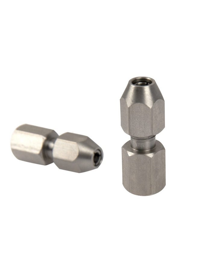 Vgoohobby - Ohobby Cnc Stainless Steel Rc Flex Collet Coupler Flexible Coupling Motor Shaft Locker For Diy Rc Boat Submarine (5Mm To 4Mm) - Image 1