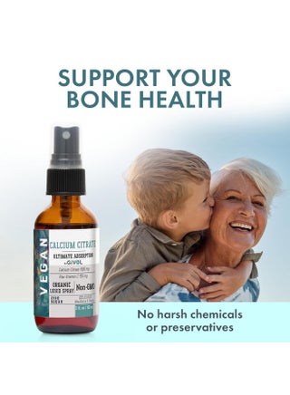 GIVOL Liquid Calcium Citrate 1000mg & Raw Vitamin C 150mg Liquid Spray Mist for Optimal Absorption, Wild Cherry & BlackBerry Flavor, Calcium Supplement, Non-GMO, Gluten Free, Sugar-Free 2oz (60ml) - pzsku/Z0FD5F6BFC1BEC89408B5Z/45/_/1740203347/230923a3-c622-42bf-9638-8e492a25b019