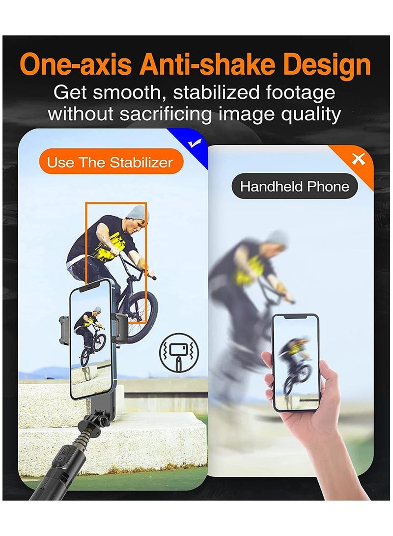 Aluminum Alloy Bluetooth Remote Control Selfie Stick Portable Tripod Stand with Adjustable Fill Light Multifunctional Phone Holder for Selfie Group Photos Video Recording and Live Streaming - Image 5