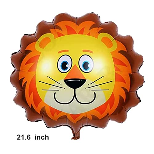 FI - FLICK IN Latex & Paper 40 Pcs 6th Birthday Decoration For Boys Animal Theme Birthday Party Decorations (Pack of 40, Multicolor) - Image 4