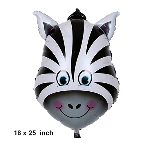 FI - FLICK IN Latex & Paper 40 Pcs 6th Birthday Decoration For Boys Animal Theme Birthday Party Decorations (Pack of 40, Multicolor) - Image 5