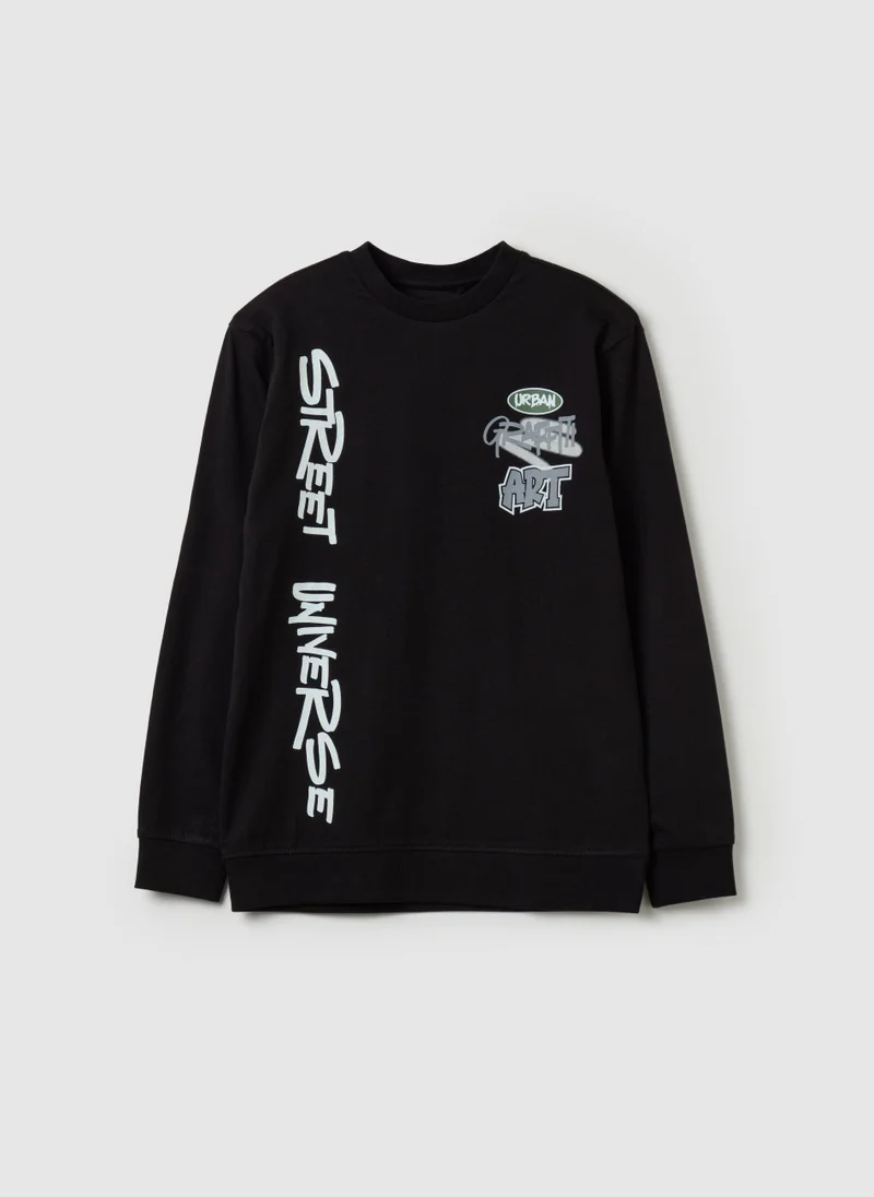 Ovs Long-sleeved T-shirt with print