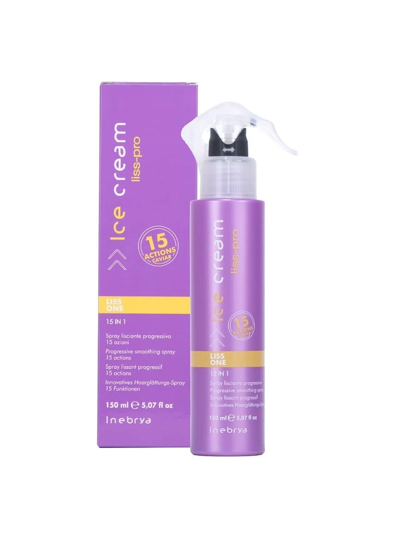ICE CREAM LISS-PRO CAVIAR 15 in 1 ACTION SMOOTHING SPRAY 150 ML