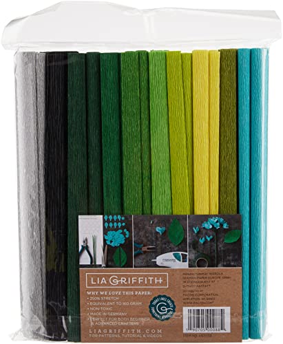 Pacon Lia Griffith Werola LG11033 Crepe Paper, Botanical Garden - Image 1
