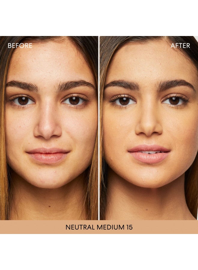 bareMinerals bareMinerals Original Loose Powder Foundation SPF 15, Lightweight Mineral Loose Powder Foundation Makeup, Buildable Coverage, Talc Free, Vegan - Image 3