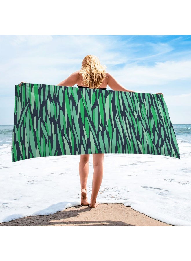 Anna Ultra-Fine Microfiber 3D Quick-Dry Beach Towel - Image 1