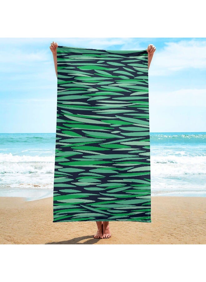 Anna Ultra-Fine Microfiber 3D Quick-Dry Beach Towel - Image 3