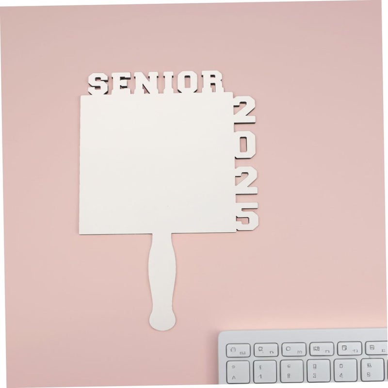 DIY Sublimation Graduation Photo Frame Double Sided Handheld Fan Unique Keepsake for Class of Stylish Decorative Frame for Home and - Image 5