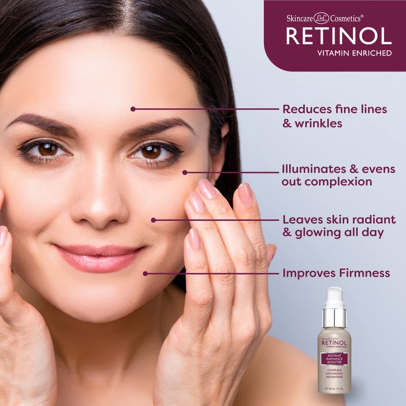 RETINOL LIVAURA Retinol Instant Radiance Booster â€“ The Original Retinol Glow Primer â€“ A Burst of Anti-Aging Hydration Adds Luminosity & Skin-Smoothing Benefits of Vitamin A â€“ Peptides Improve Firmness & Tone - Image 4