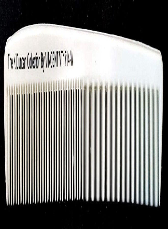 مجموعة أمشاط كيني دنكان الخزفية البيضاء (متعددة الاستخدامات)