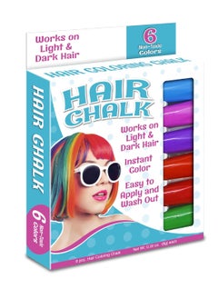 The Pencil Grip The Pencil Grip Hair Coloring Chalk 6 Colors 