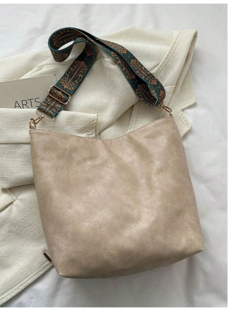 Shein Summer New Fashionable Handbag, Shoulder Bag, Tote Bag With Large Capacity And High Quality For Women - Image 5