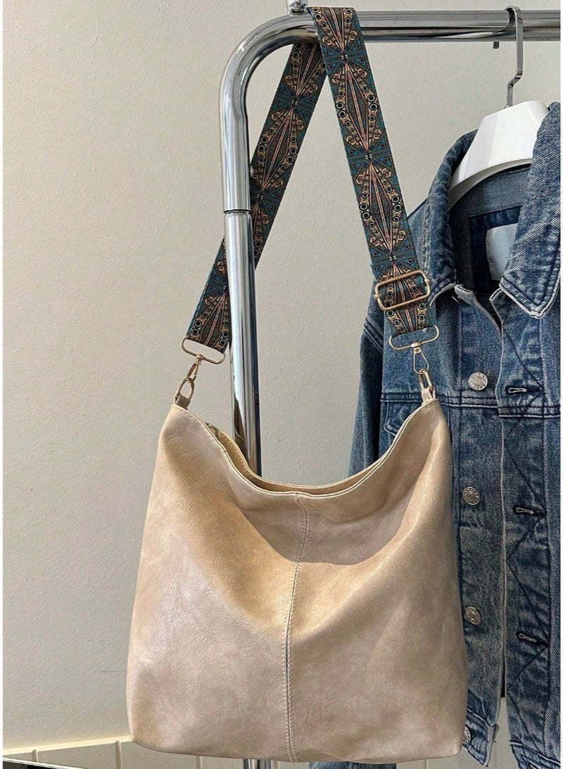 Shein Summer New Fashionable Handbag, Shoulder Bag, Tote Bag With Large Capacity And High Quality For Women - Image 4