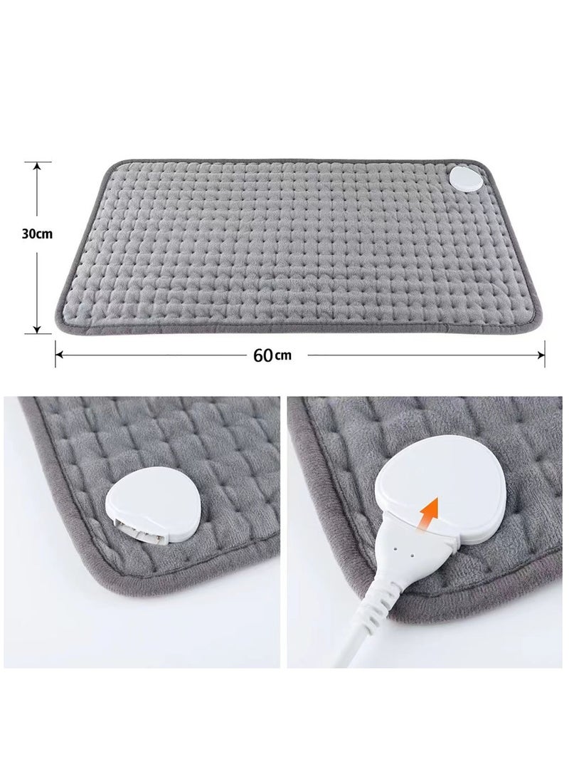 Generic Heating Pad Electric Heat Pad for Pain Relief of Back Neck and Shoulder 10 Temperature Settings and 3 Timer Settings  - Image 4