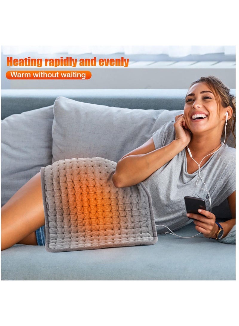 Generic Heating Pad Electric Heat Pad for Pain Relief of Back Neck and Shoulder 10 Temperature Settings and 3 Timer Settings  - Image 5