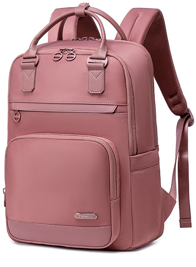 Chantria CB00765 Stylish Anti-theft 15.6-Inch Laptop Water-resistant For Travel Work School Business For Women Fashion Durable Casual Backpack Bag - Nostaliga Rose  - Image 1