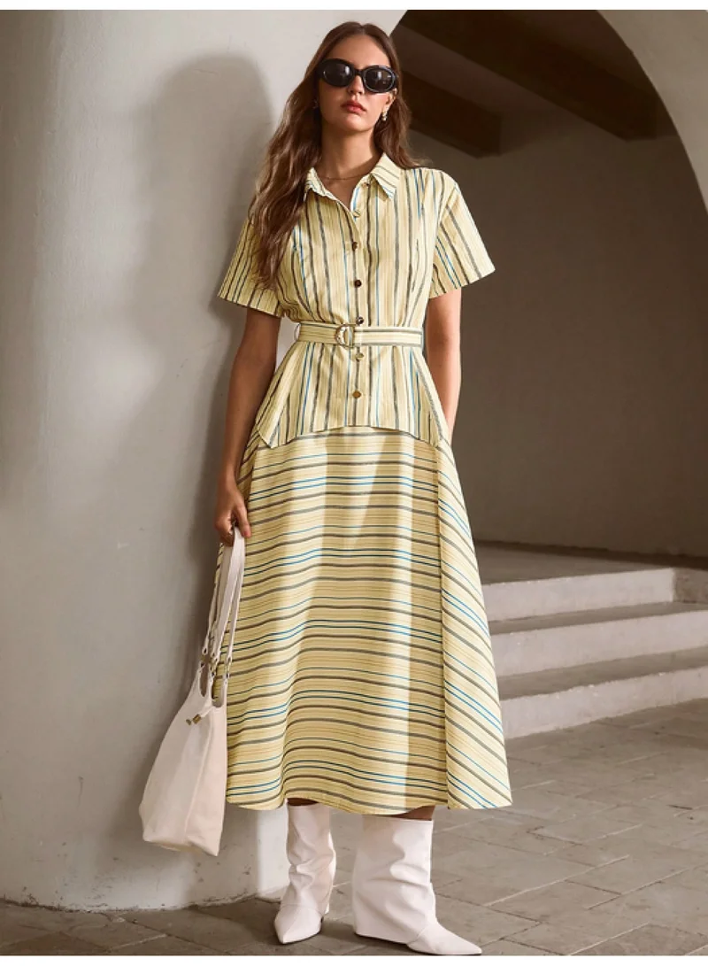 SIMPLEE Women's Summer Elegant DressLight & Comfortable Lightweight Cotton Blend Perfect for Outings