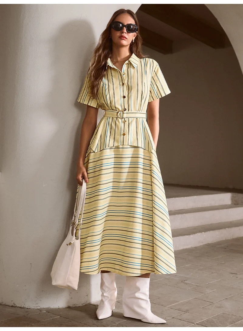 SIMPLEE Women's Summer Elegant DressLight & Comfortable Lightweight Cotton Blend Perfect for Outings