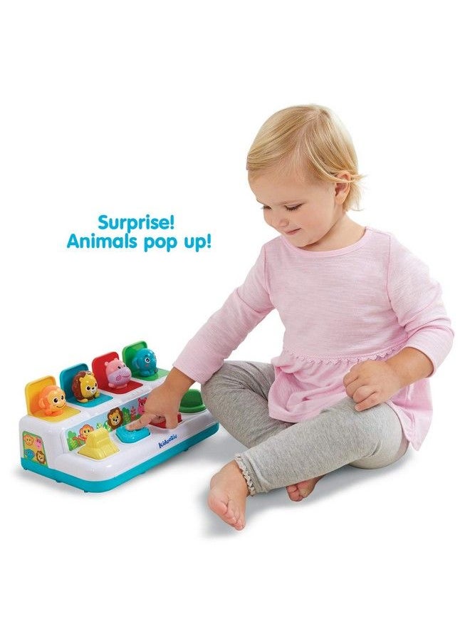 Kidoozie - Pop ‘N Play Animal Friends, Pop Up Activity Toy For Learning Colors, Numbers, Animal Names And Sounds; Suitable For Toddlers Ages 12 Months And Older - Image 1