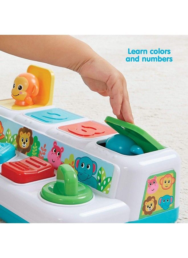 Kidoozie - Pop ‘N Play Animal Friends, Pop Up Activity Toy For Learning Colors, Numbers, Animal Names And Sounds; Suitable For Toddlers Ages 12 Months And Older - Image 1