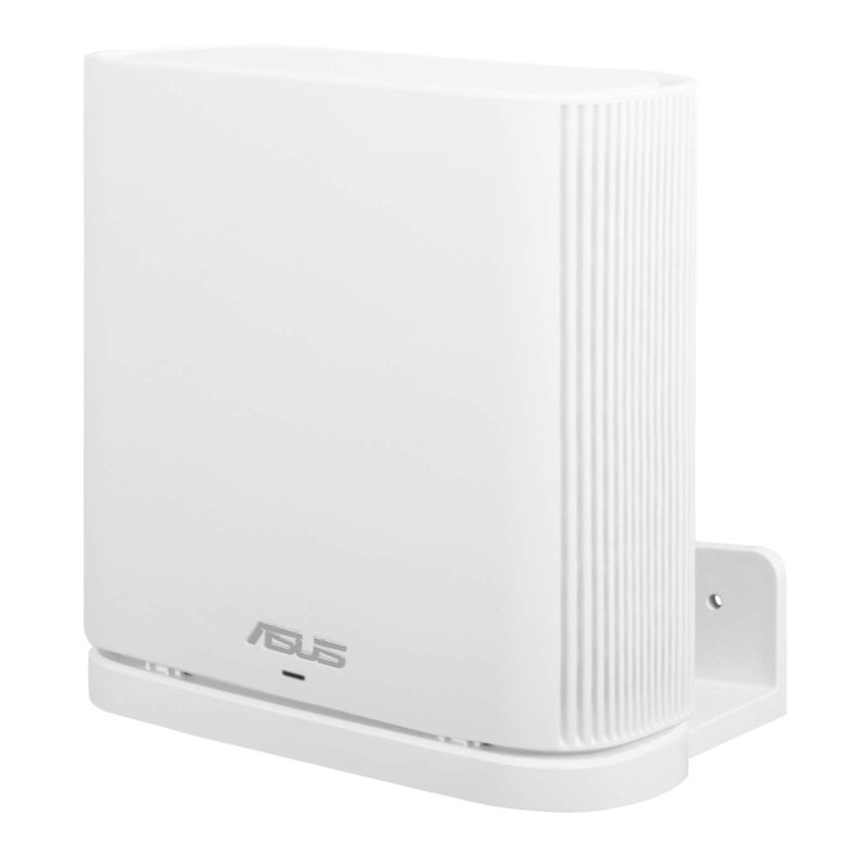 HOLACA حامل جداري لجهاز ASUS ZenWiFi AX نظام واي فاي ثلاثي النطاق كامل المنزل (XT8)(CT8)(XT9)، حامل جداري بسيط وقوي من HOLACA (عبوة واحدة، أبيض) - Image 1