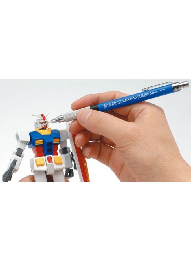 GSI Creos GSI Creos Gundam Marker Black Liner with Mechanical Pencil Sharp, 0.3mm 