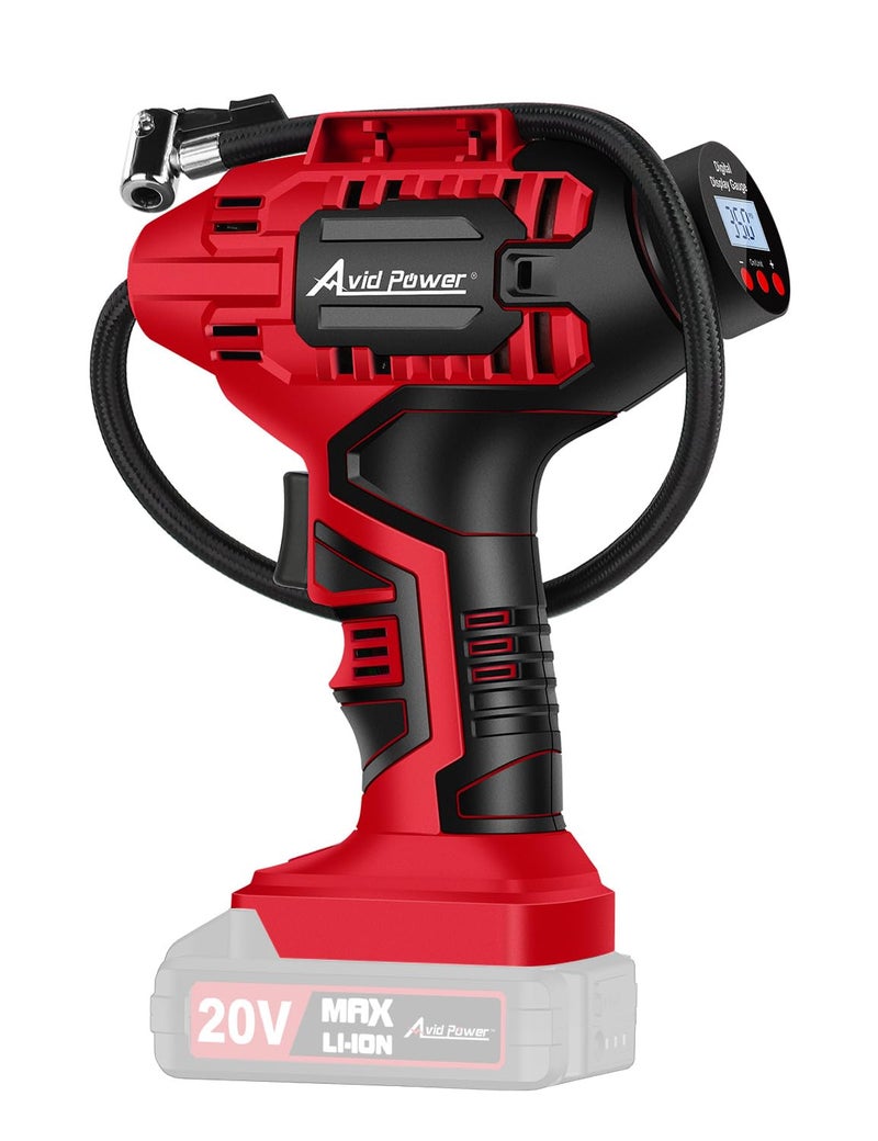 Avid Power Cordless Tire Inflator Air Compressor (Tool Only), Battery and Bag are NOT included. Only works with Avid Power Batteries - Image 1