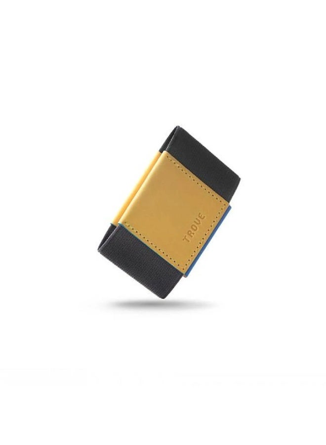 Trove Gray and yellow card holder from Trove. - Image 2