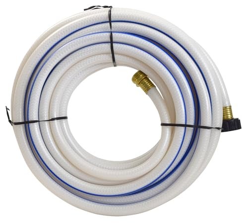 Valterra AquaFresh High Pressure Drinking Water Hose Water Hose Hookup for RV 12 x 50 White - Image 1