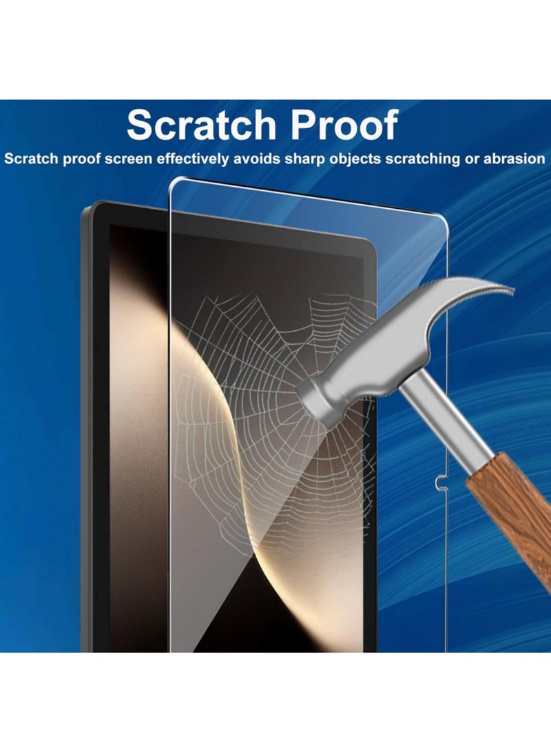 أداندو [عبوة من قطعتين] واقي شاشة لجهاز Honor MagicPad 3 مقاس 13.3 بوصة، مصنوع من زجاج مقسّى فائق الوضوح 9H، ومضاد للخدش، وخالٍ من الفقاعات. - Image 3