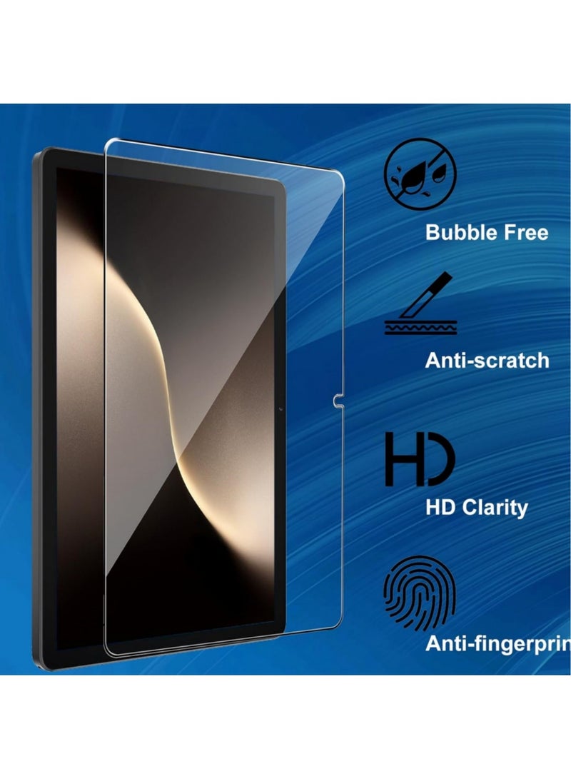 أداندو [عبوة من قطعتين] واقي شاشة لجهاز Honor MagicPad 3 مقاس 13.3 بوصة، مصنوع من زجاج مقسّى فائق الوضوح 9H، ومضاد للخدش، وخالٍ من الفقاعات. - Image 2