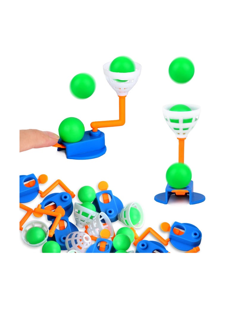 Excefore Finger Basketball Shooting Games, 30 Pcs Mini Basketball Games, Finger Basketball Shooting Table Game, Desktop Basketball Fidget Game, for Kids  Birthday, Party Decorations Supplies  - Image 1