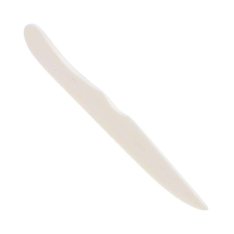 Ox Bone Folder Tool for Paper Crafting Scoring Folding and Burnishing Tool for Scrapbooking and Bookbinding Sturdy Leather - Image 1